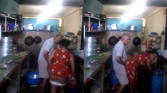 The aunty cheats on her husband and fucks with the neighbor while he is gone The aunty cheats on her husband and fucks with the neighbor while he is gone