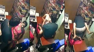 Leaked Desi MMS XXX! Indian shop owner hard fuck with sales sexy girl