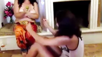 Family Taboo Fun! Live cam showing naked mom and daughter