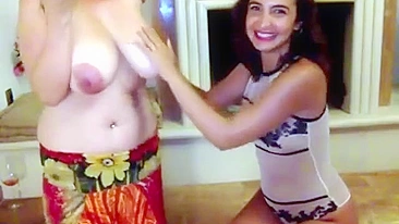 Family Taboo Fun! Live cam showing naked mom and daughter