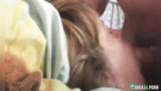 Son fucked mom's mouth after she passed out and sleeping