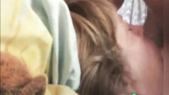 Son fucked mom's mouth after she passed out and sleeping