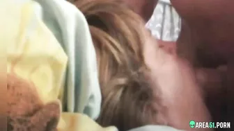 Son fucked mom's mouth after she passed out and sleeping