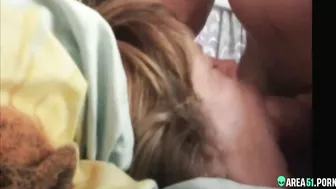 Son fucked mom's mouth after she passed out and sleeping