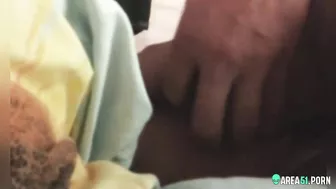 Son fucked mom's mouth after she passed out and sleeping