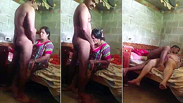 Desi po4n - Fucking hairy pussy of village cheating wife caught on cam