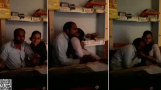 Leaked Desi MMS! Village teacher harasses student and fingers her pussy