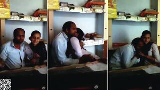 Leaked Desi MMS! Village teacher harasses student and fingers her pussy