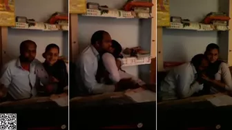 Leaked Desi MMS! Village teacher harasses student and fingers her pussy