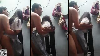 Leaked Desi MMS! Village teacher fucks student in the school locker room
