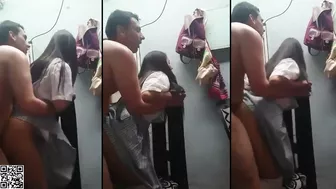 Leaked Desi MMS! Village teacher fucks student in the school locker room