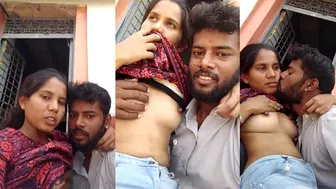 Indian bro fucked a horny village sister who was in the middle of her period