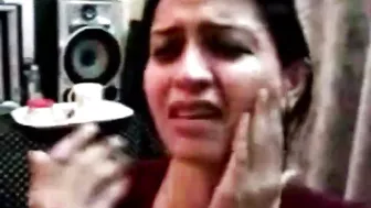 Indian scandal! Desi cheating wife caught red-handed and punished, hindi XXX audio