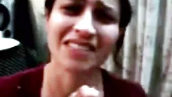 Indian scandal! Desi cheating wife caught red-handed and punished, hindi XXX audio