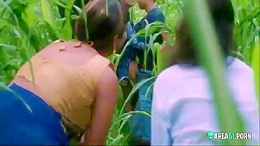 Desi MMS scandal! Couple of lovers caught red-handed by two curious girls