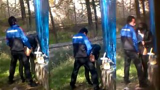 Scandal Desi XXX! Indian Gf is cheating on bf outdoor after her run