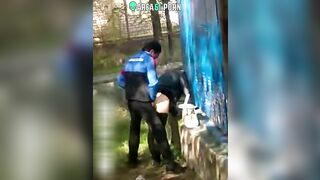 Scandal Desi XXX! Indian Gf is cheating on bf outdoor after her run