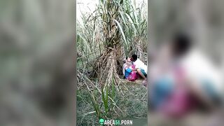 Desi lover outdoor fucking, on the quiet MMS record by local guy