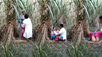 Desi lover outdoor fucking, on the quiet MMS record by local guy