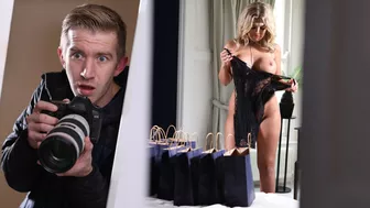 Neighbour is on a mission to score a topless candid of MILF Neighbour is on a mission to score a topless candid of MILF