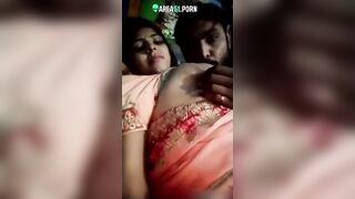 New desi XXX MMS. Horny village girl boob sucking on TikTok