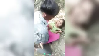Village indian babe fucked hard in jungle two local guys. Desi XXX MMs
