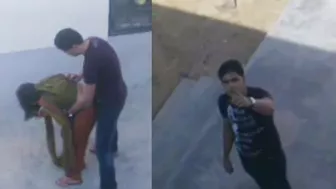 Desi MMs! A pair of Indian lovers standing sex outdoor caught by hidden cam