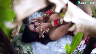 New desi MMS. Horny indian couple outdoor sex caught on cam while hard fuck