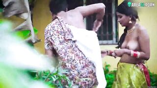 New desi MMS. Horny indian couple outdoor sex caught on cam while hard fuck