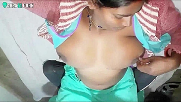New desi XXX MMS. Village indian wife fuck hard in missionary style with neighbor