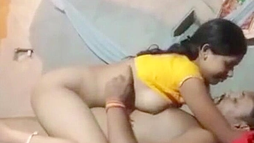 New desi MMS. Beautiful nineteen-year-old indian sister fucked by her brother