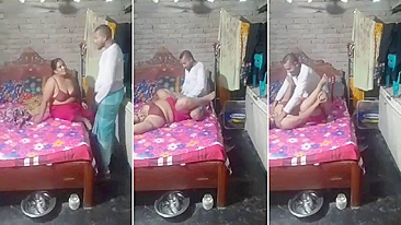 Horny village bhabhi trickery seduces friend’s and fucking him on hidden cam