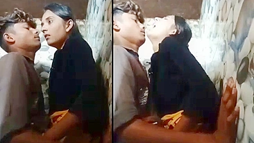 Nasty College Couple Get Horny: Boyfriend with Huge Dick Fucks GF in XXX Indian Video!