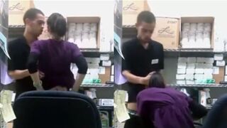 Slutty Desi Teen Caught Shoplifting Gets Out of Trouble By Fucking Drug Store Manager