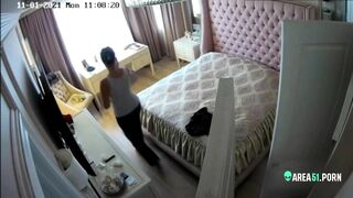 Caught on spy XXX Camera: Mother Caught Masturbating by Sneaky Son