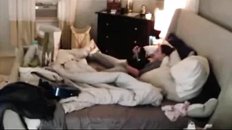 Naughty Step-Mom Caught Masturbating on Hidden Cam