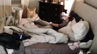 Naughty Step-Mom Caught Masturbating on Hidden Cam