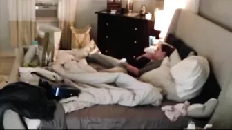 Naughty Step-Mom Caught Masturbating on Hidden Cam