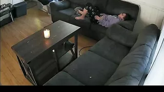 Sexy MILF's private playtime caught on hidden cam while masturbating