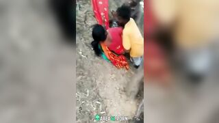 Hardcore Desi Outdoor Sex with Two Hungry Local Guys - No Mercy!