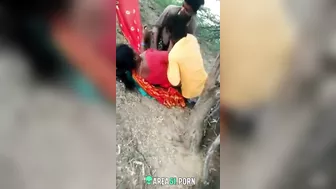 Hardcore Desi Outdoor Sex with Two Hungry Local Guys - No Mercy!