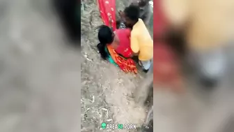 Hardcore Desi Outdoor Sex with Two Hungry Local Guys - No Mercy!