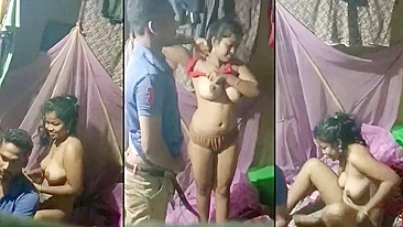 Caught on Spy XXX Cam: Slutty Desi Wife Having Hot Sex with Lover!