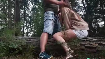 Real Incest: Watch Me Please My Stepbrother's Cock Outdoors!