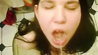 Piss-Drinking Whore Gets Her Fill in Hardcore XXX Video