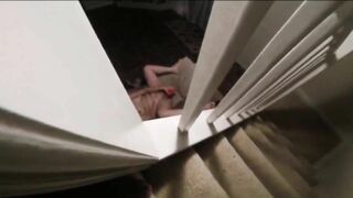 Peeping at My Mom’s Masturbation:The Forbidden Voyeur Moment