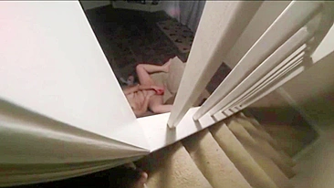 Peeping at My Mom’s Masturbation:The Forbidden Voyeur Moment