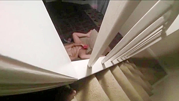 Peeping at My Mom’s Masturbation:The Forbidden Voyeur Moment