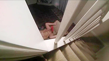 Peeping at My Mom’s Masturbation:The Forbidden Voyeur Moment