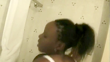 Black Teen Mocha Juicy Pussy Anal Fucks With Boyfriend